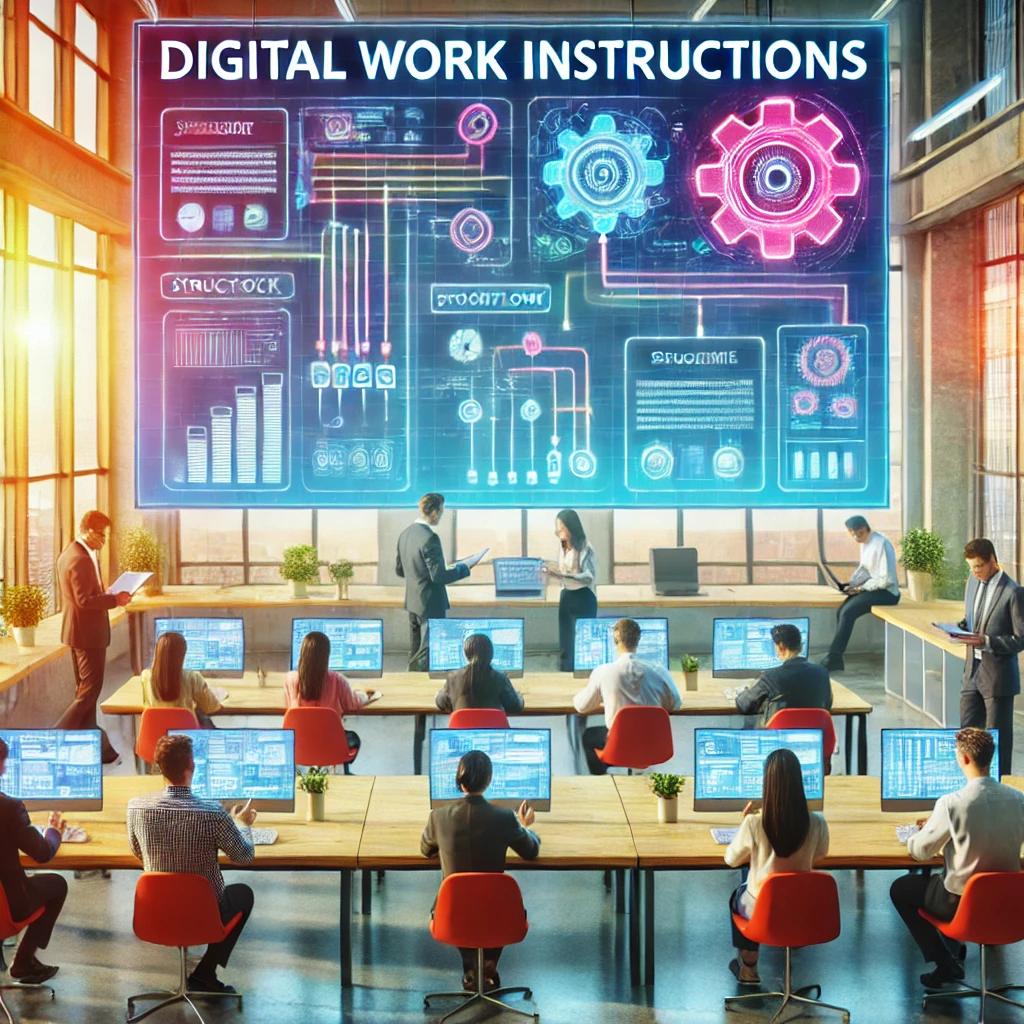 How Digital Work Instructions Boost Team Productivity