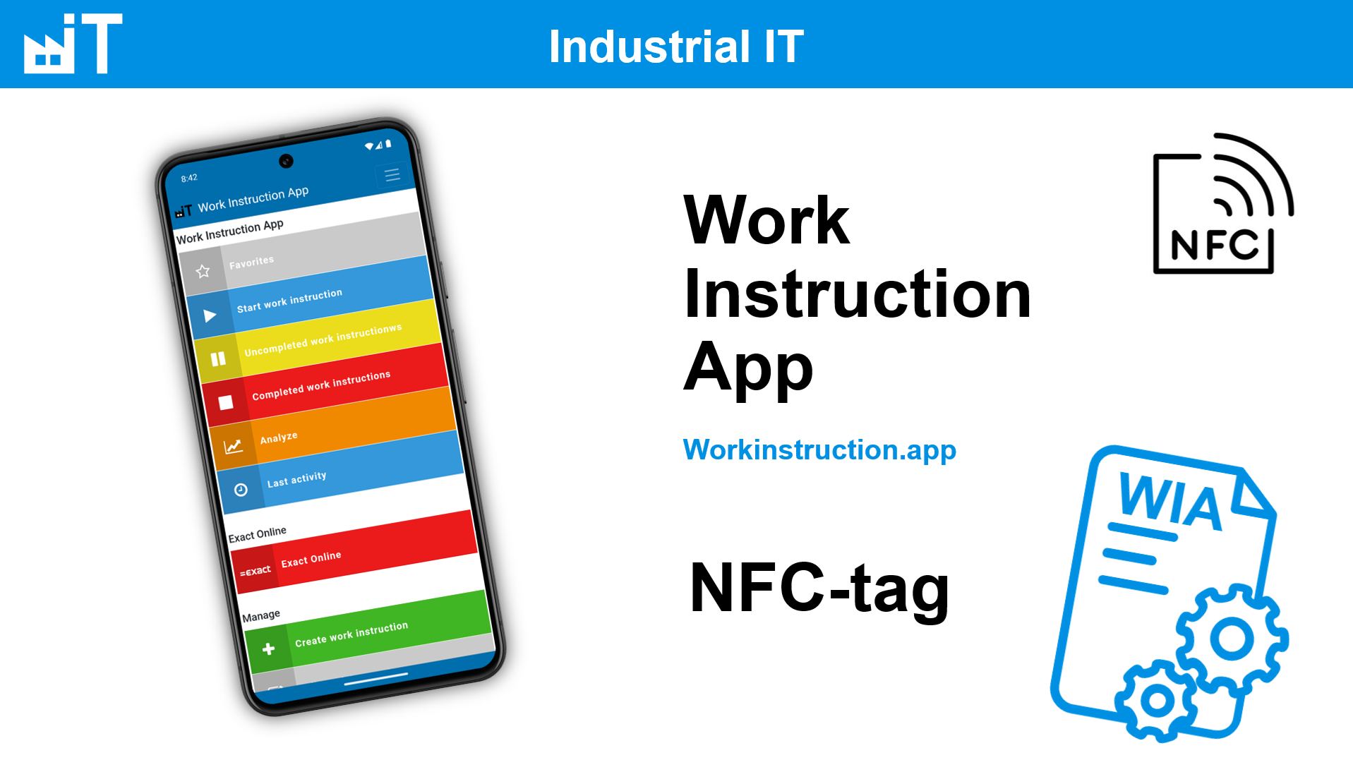 Improve Your Processes with NFC-Driven Work Instructions and a Digital Logbook